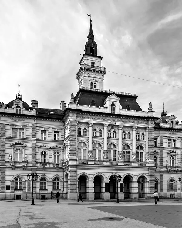 City Hall on Freedom Square in Novi Sad