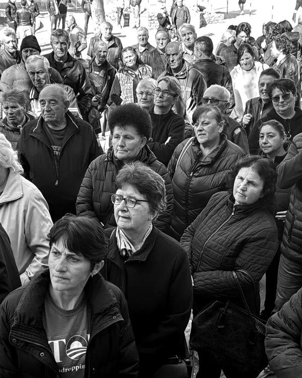 Koštana Workers Protest in Vranje